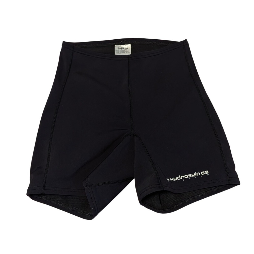 NRS HydroSkin 0.5 Titanium Neoprene Water Sports Shorts Black Mens Medium